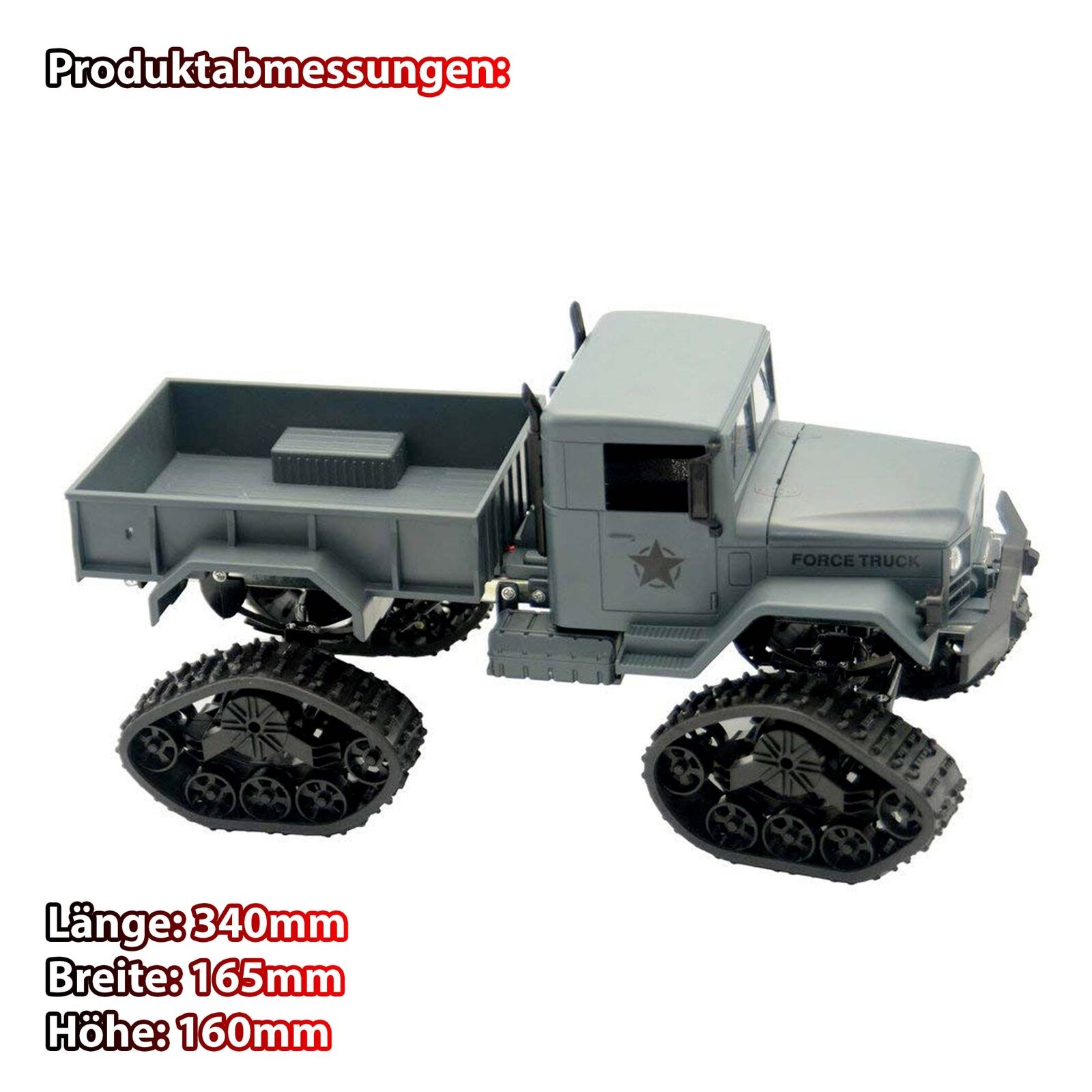 RC ferngesteuertes Off-Road Militär Fahrzeug, Auto, Truck, LKW, 2.4GHz-Modell