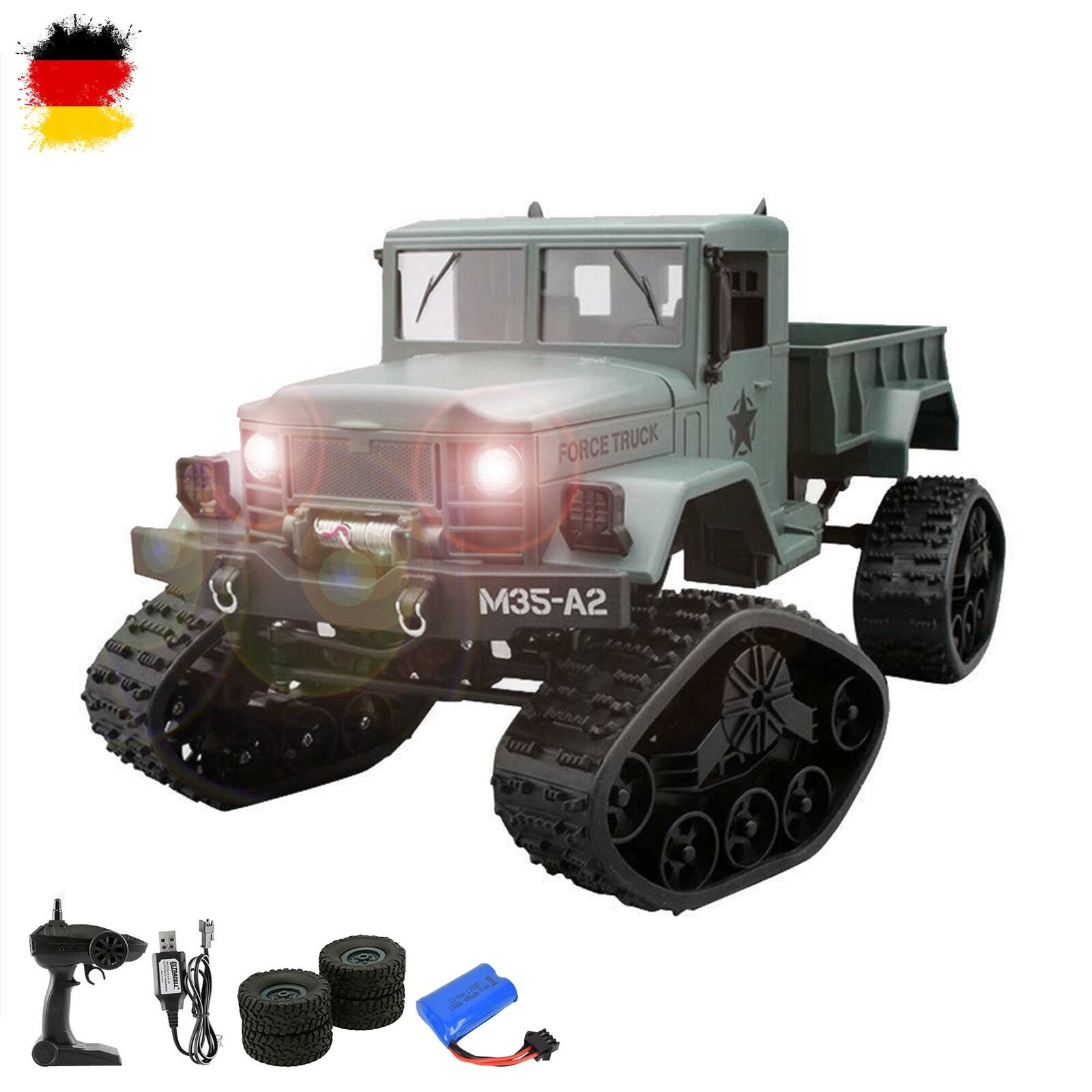 RC ferngesteuertes Off-Road Militär Fahrzeug, Auto, Truck, LKW, 2.4GHz-Modell