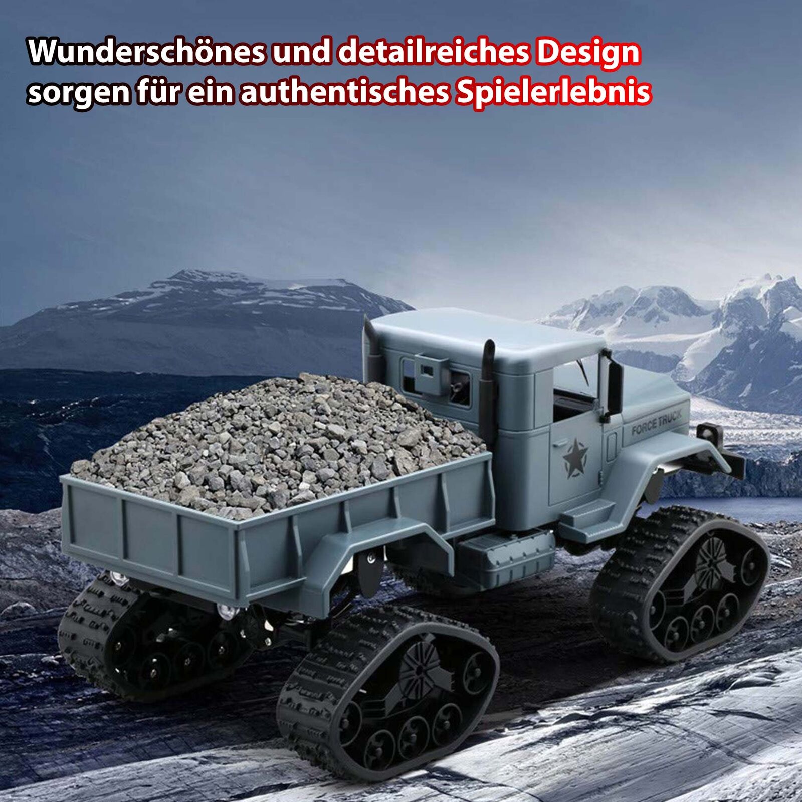RC ferngesteuertes Off-Road Militär Fahrzeug, Auto, Truck, LKW, 2.4GHz-Modell