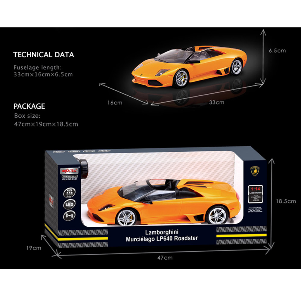 Lamborghini Murcielago LP-640 Auto RC ferngesteuertes Lizenz-Modell