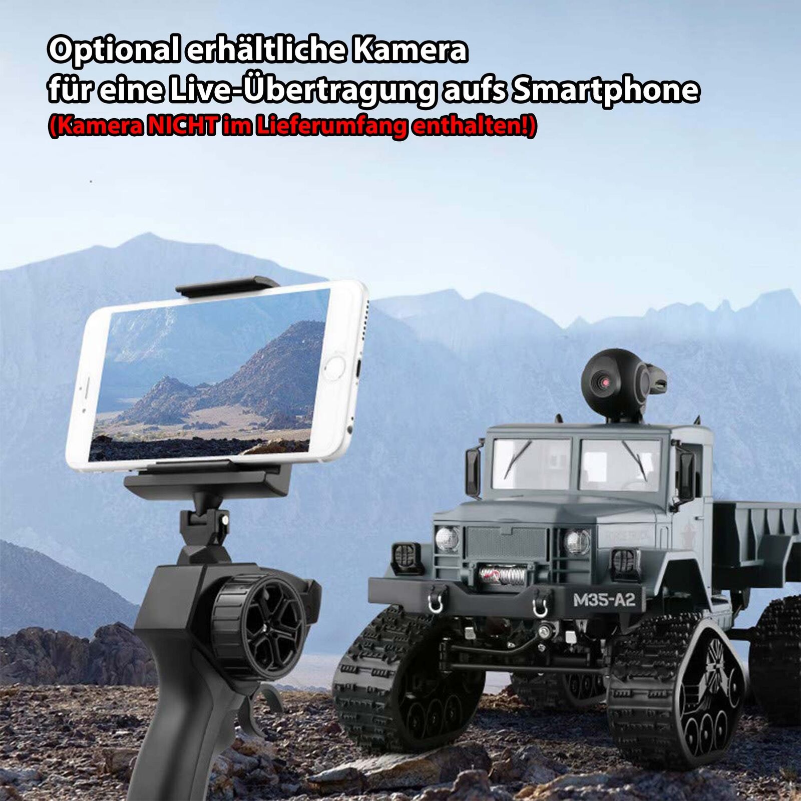 RC ferngesteuertes Off-Road Militär Fahrzeug, Auto, Truck, LKW, 2.4GHz-Modell